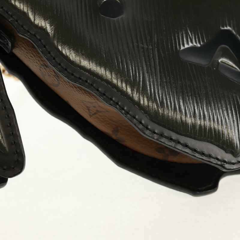 【日本直送】路易威登 Epi 狗臉圖案 Pochette 單肩包 灰色 M53171 LV 正品 142694SAM-15