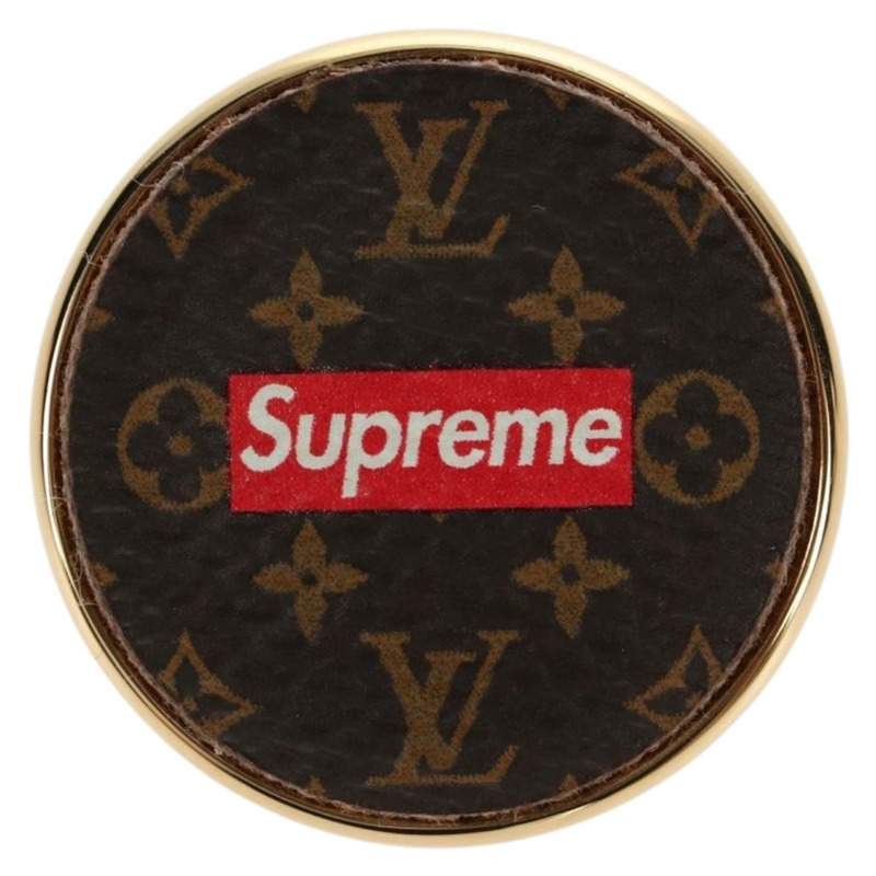 【日本直送】路易威登 Monogram LVxSupreme 胸針套裝（2 件裝）紅色 LV 正品 128511SAM-1