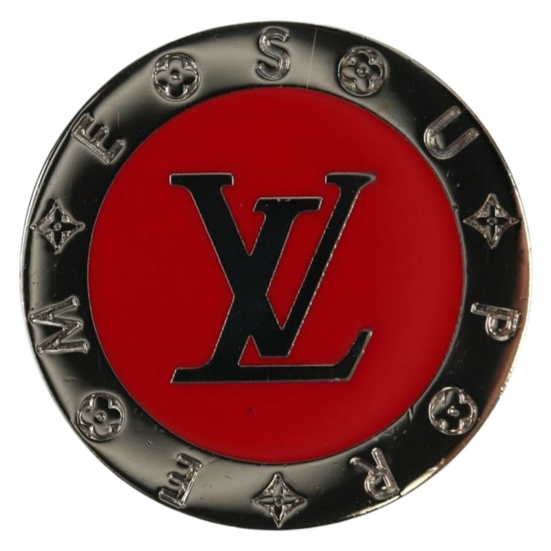 【日本直送】路易威登 Monogram LVxSupreme 胸針套裝（2 件裝）紅色 LV 正品 128511SAM-5