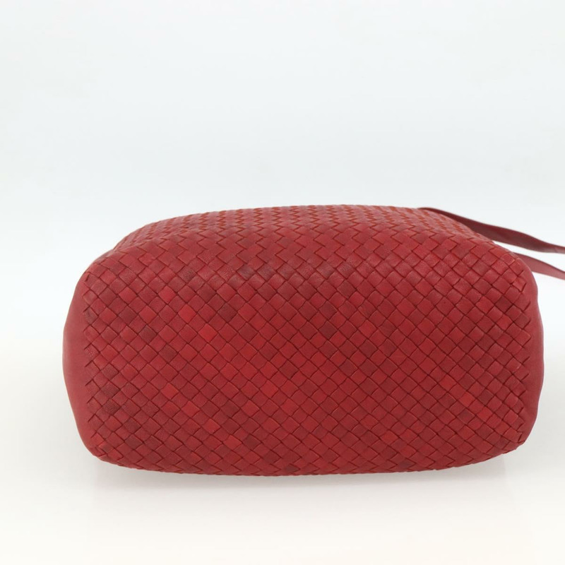 【日本直送】BOTTEGA VENETA INTRECCIATO 皮革雙肩包 紅色 正品 173980A-4