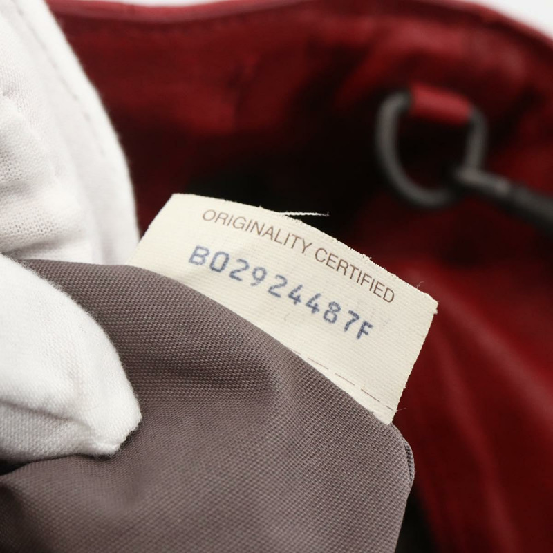 【日本直送】BOTTEGA VENETA INTRECCIATO 皮革雙肩包 紅色 正品 173980A-11