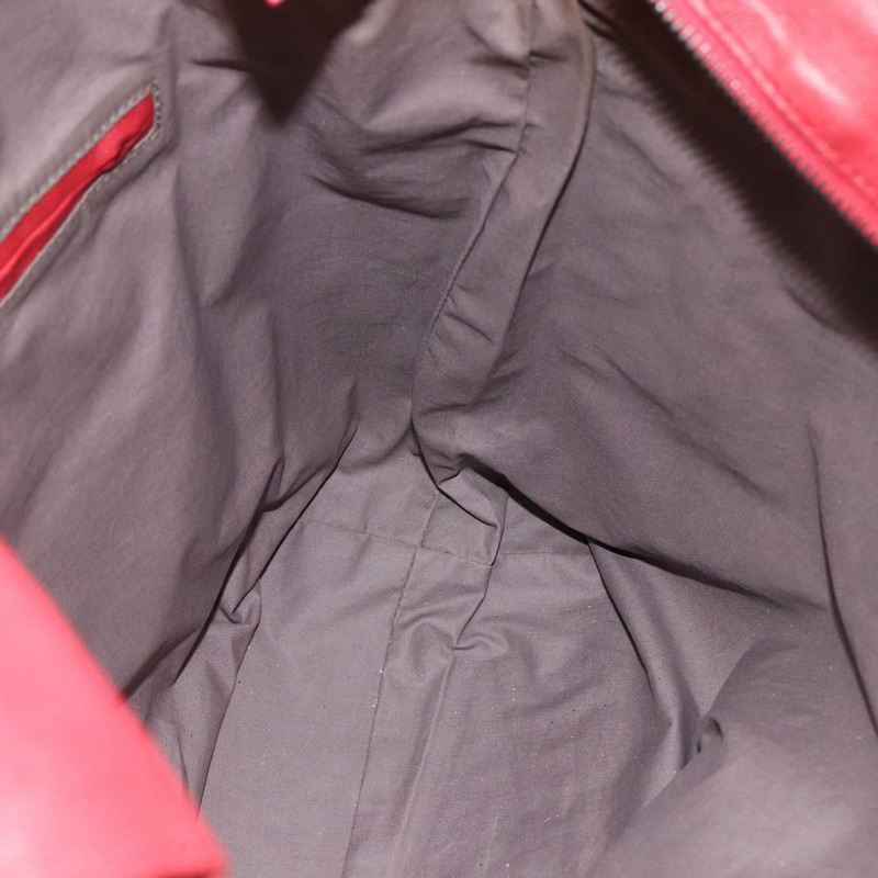 【日本直送】BOTTEGA VENETA INTRECCIATO 皮革雙肩包 紅色 正品 173980A-18