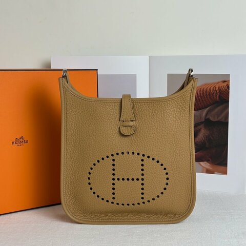 HERMES Evelyne 23 - 餅乾銀 G