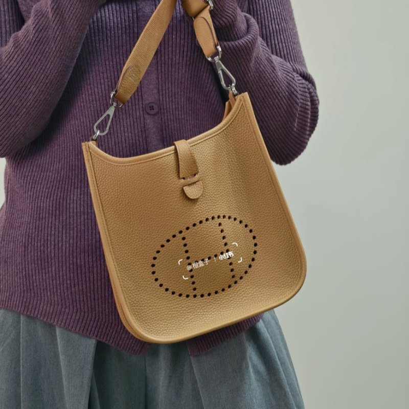 HERMES Evelyne 23 - 餅乾銀 G-1