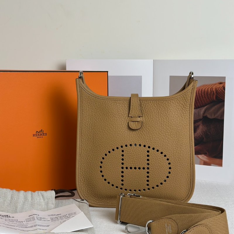 HERMES Evelyne 23 - 餅乾銀 G-9