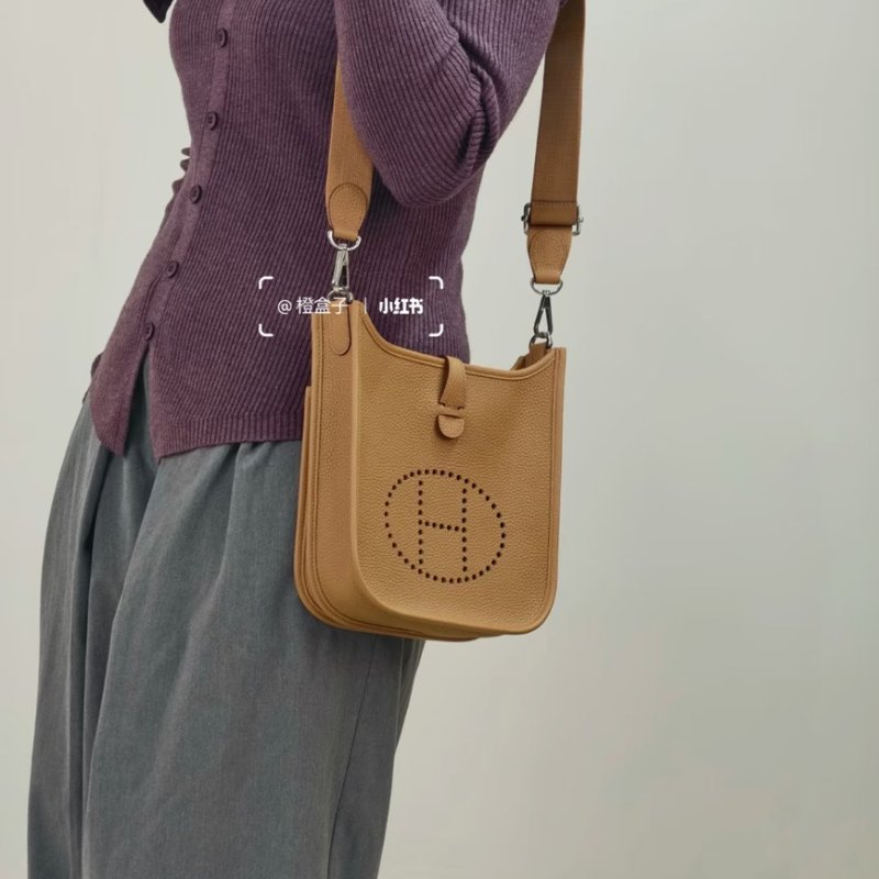 HERMES Evelyne 23 - 餅乾銀 G-11