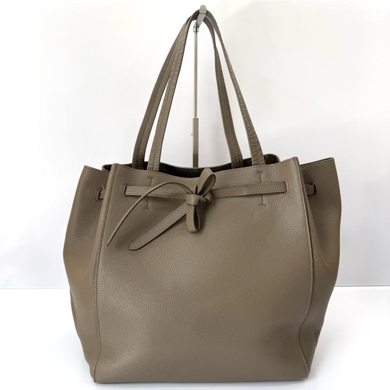 CELINE 賽琳 灰色牛皮CABAS PHANTOM肩背包-0