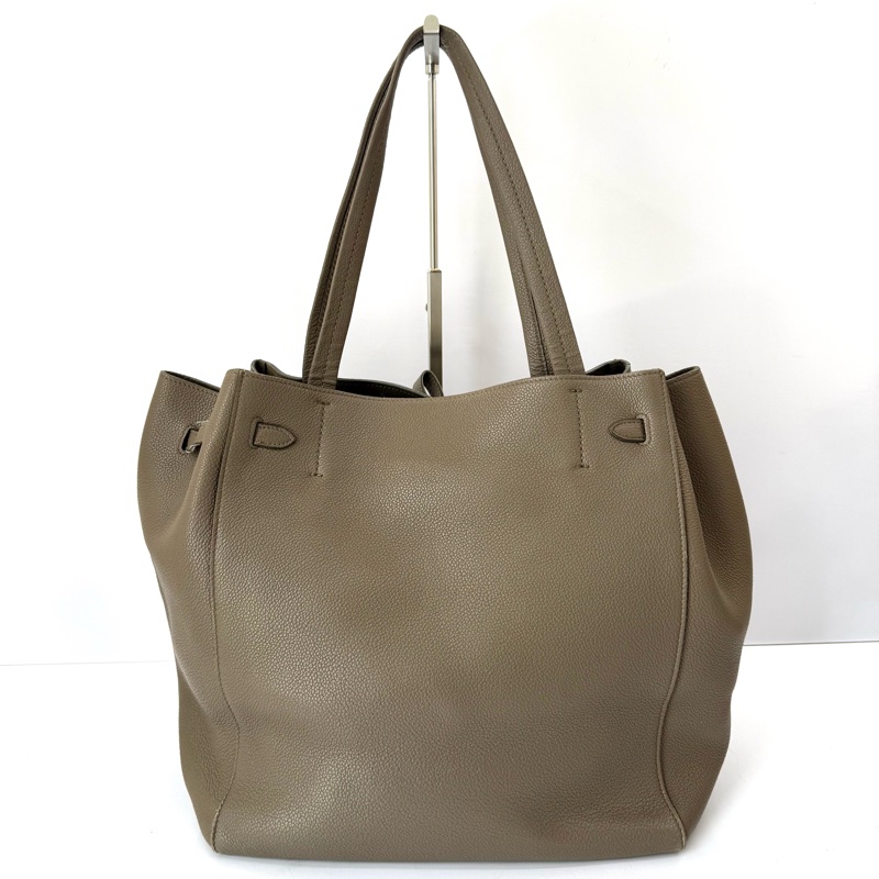 CELINE 賽琳 灰色牛皮CABAS PHANTOM肩背包-1