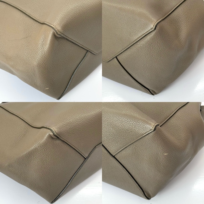 CELINE 賽琳 灰色牛皮CABAS PHANTOM肩背包-3