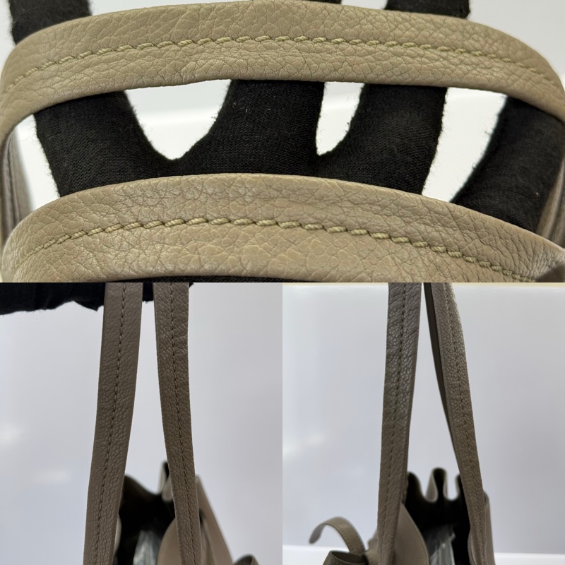 CELINE 賽琳 灰色牛皮CABAS PHANTOM肩背包-4