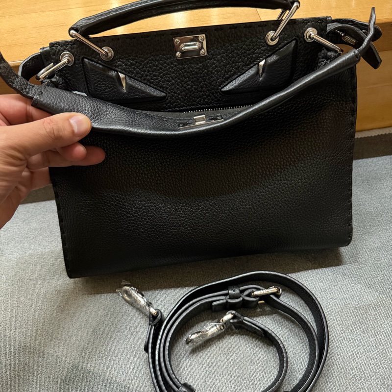 Fendi Monster怪獸手拿/肩背兩用包-0