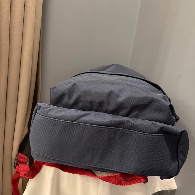 Balenciaga 巴黎世家電繡字母後背包 深藍-6