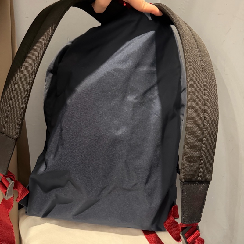 Balenciaga 巴黎世家電繡字母後背包 深藍-16