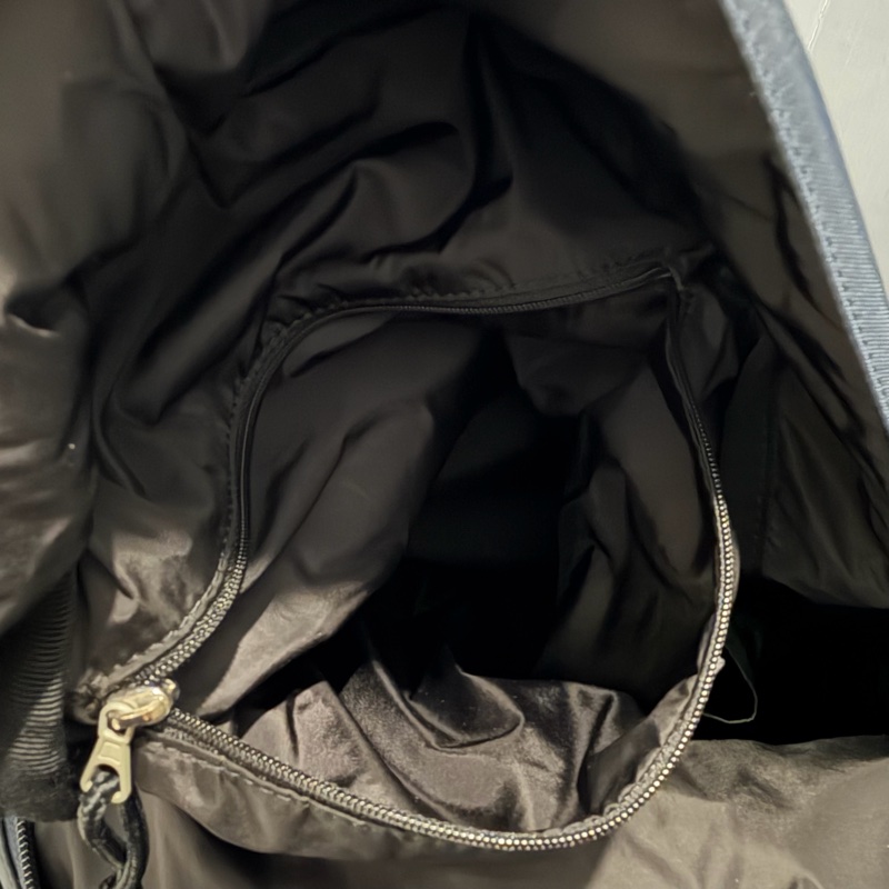 Balenciaga 巴黎世家電繡字母後背包 深藍-30