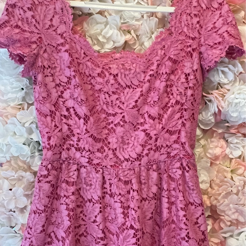 Valentino蕾絲連衣裙40碼-0