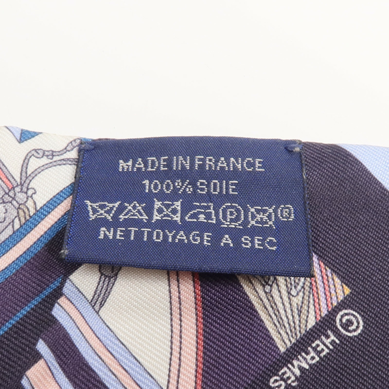 HERMES 絲質Twilly絲巾-6