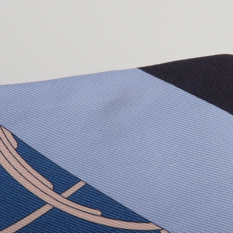 HERMES 絲質Twilly絲巾-8