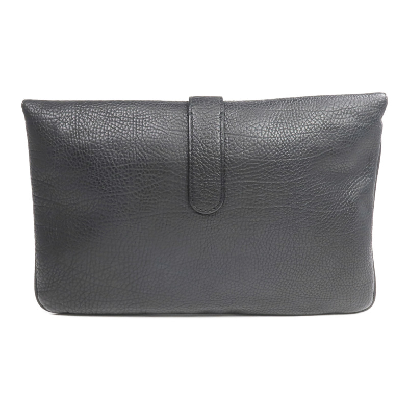 BALENCIAGA 牛皮皮革Clutch金扣手拿包-1