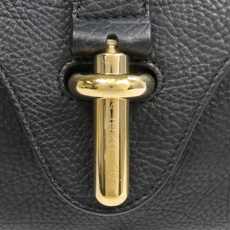 BALENCIAGA 牛皮皮革Clutch金扣手拿包-5