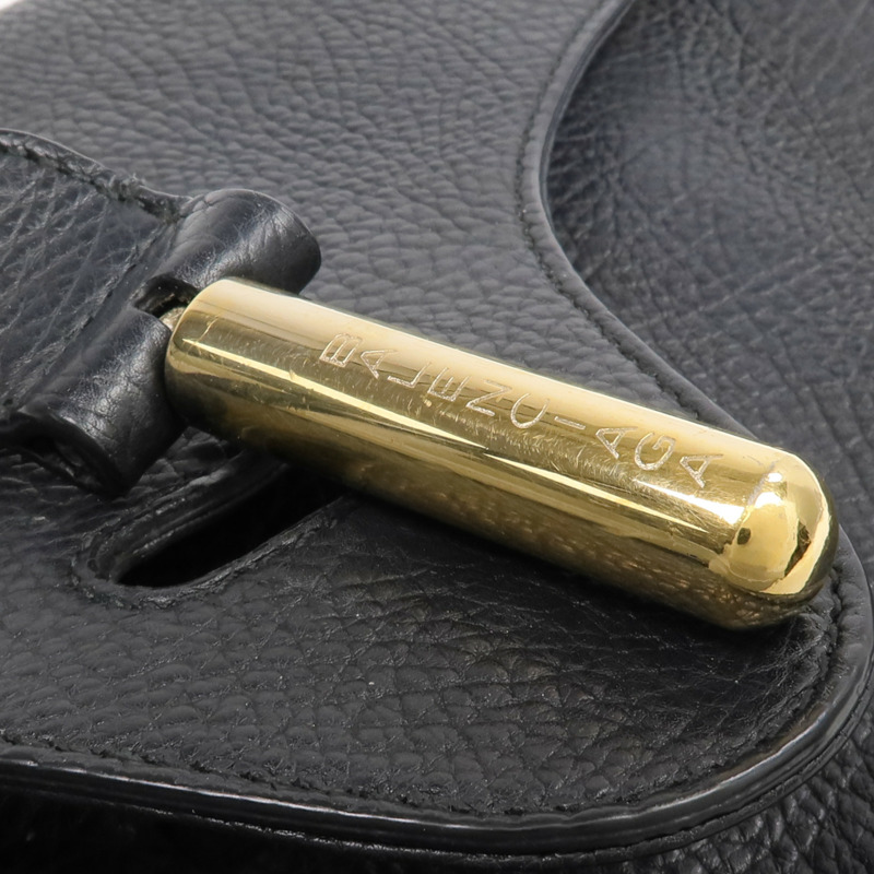 BALENCIAGA 牛皮皮革Clutch金扣手拿包-11