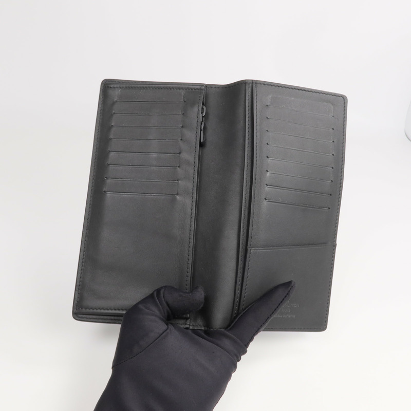 LOUIS VUITTON Monogram Shadow Brazza Wallet長錢包-3