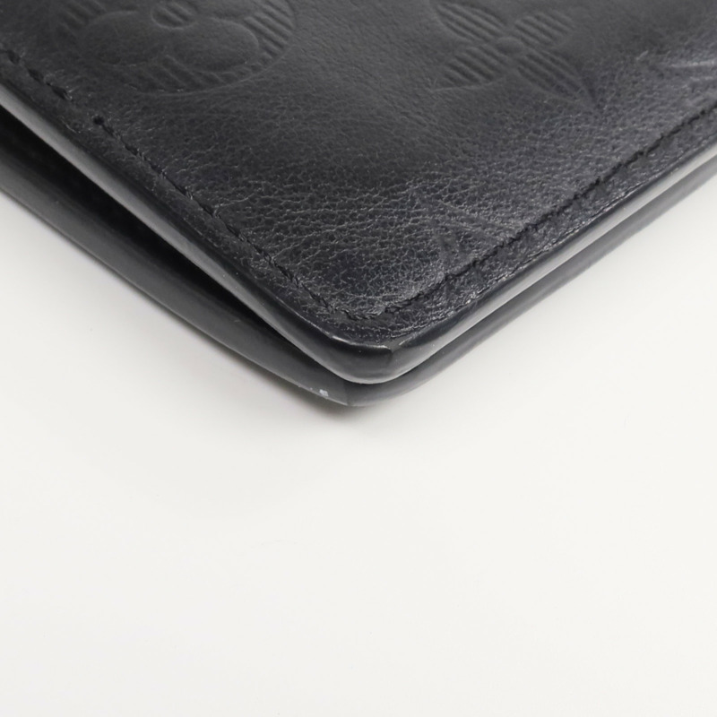 LOUIS VUITTON Monogram Shadow Brazza Wallet長錢包-9