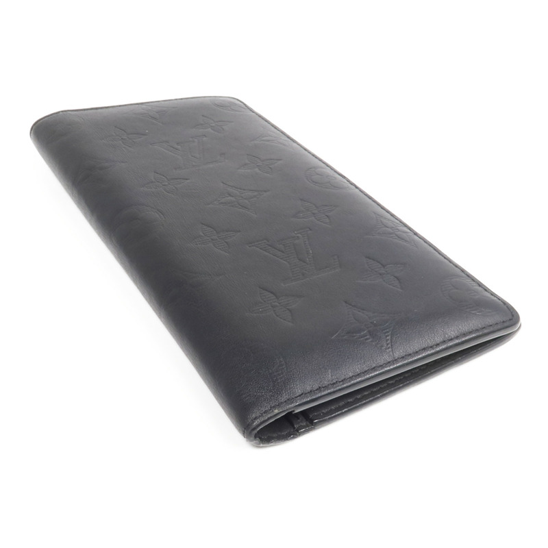 LOUIS VUITTON Monogram Shadow Brazza Wallet長錢包-11