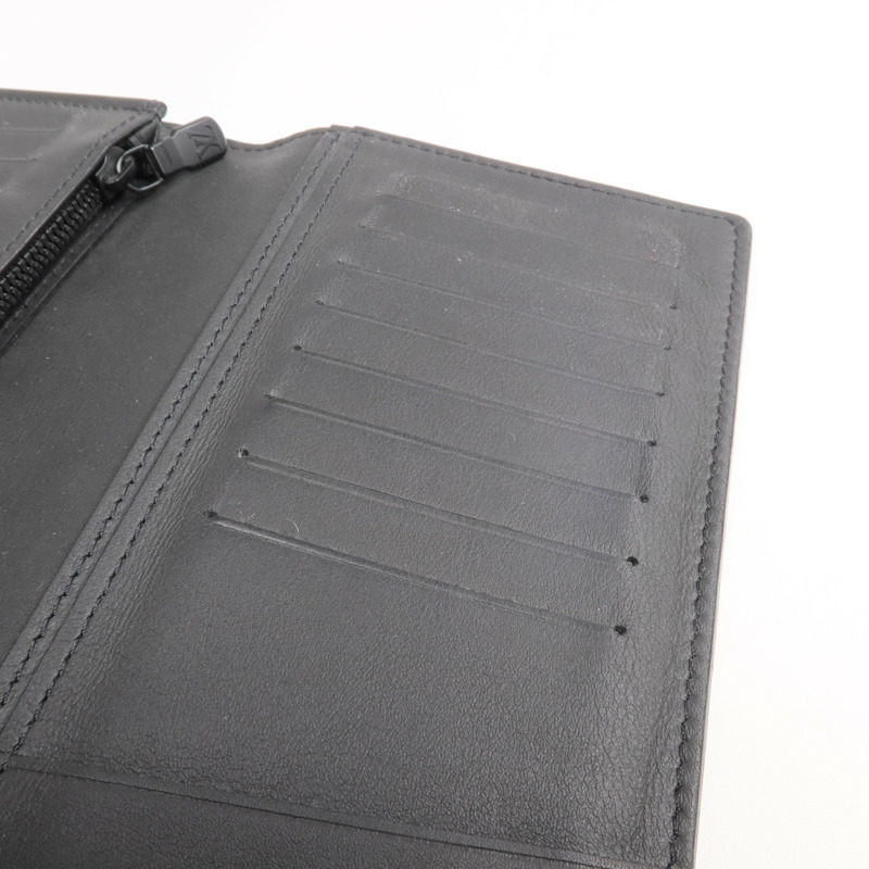 LOUIS VUITTON Monogram Shadow Brazza Wallet長錢包-13