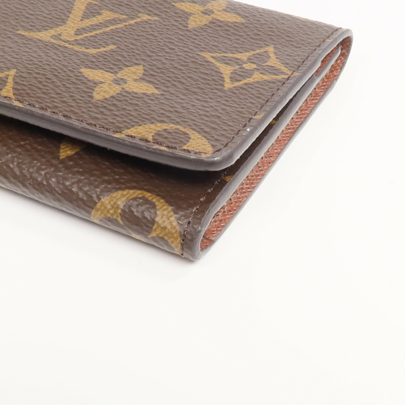 LOUIS VUITTON Monogram Enveloppe Carte De Visite金扣卡片套-6