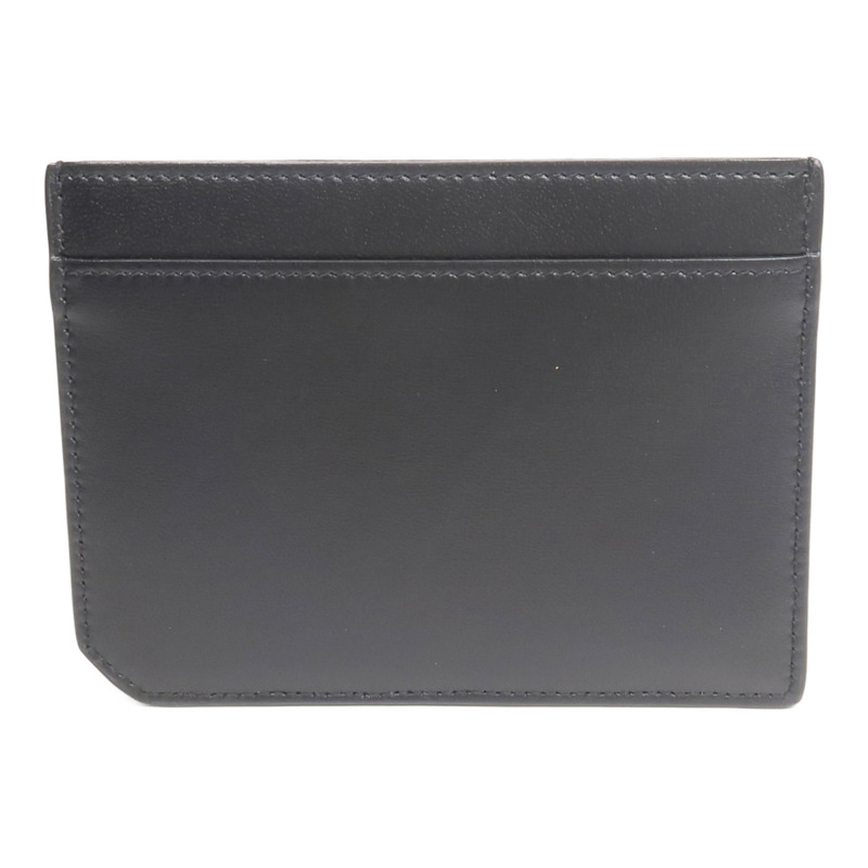 SAINT LAURENT 牛皮皮革Card Case銀扣卡片套-1