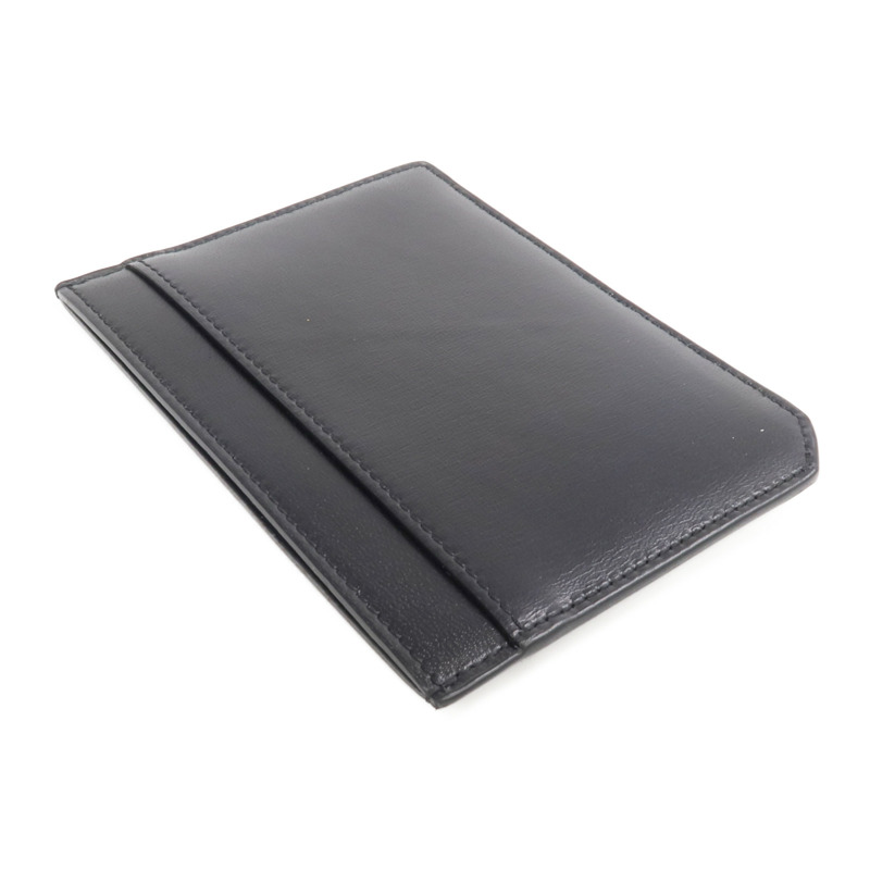 SAINT LAURENT 牛皮皮革Card Case銀扣卡片套-4