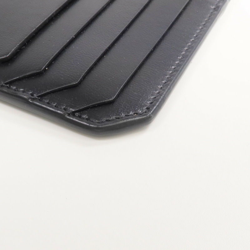 SAINT LAURENT 牛皮皮革Card Case銀扣卡片套-6