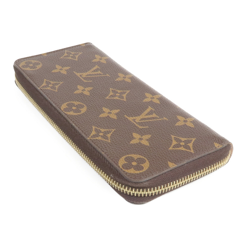 LOUIS VUITTON Monogram Clemence Wallet金扣長錢包-4
