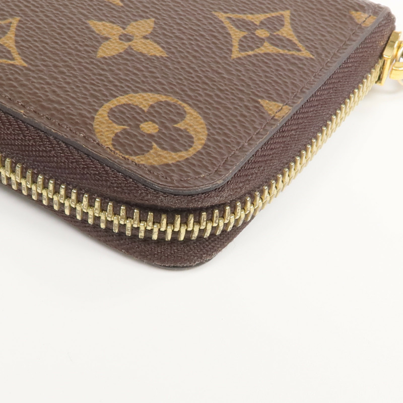 LOUIS VUITTON Monogram Clemence Wallet金扣長錢包-9