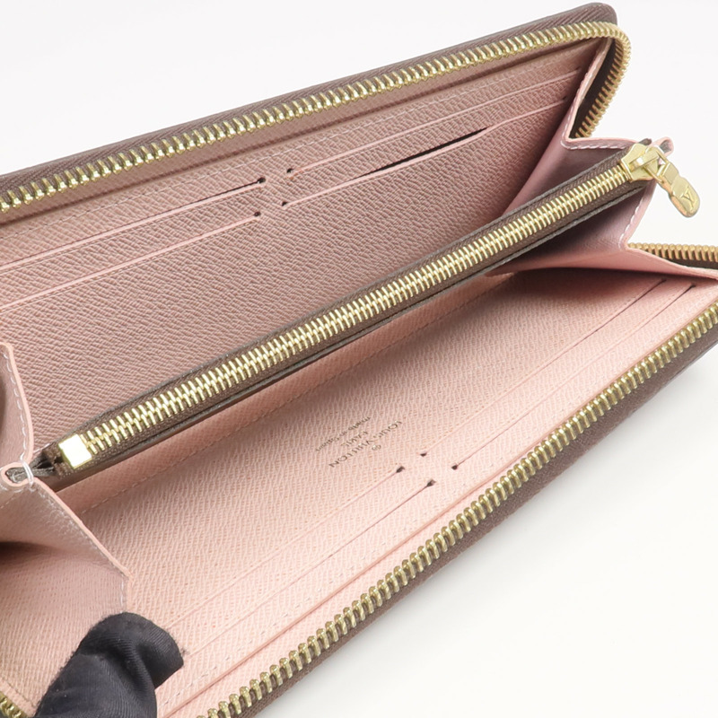 LOUIS VUITTON Monogram Clemence Wallet金扣長錢包-11