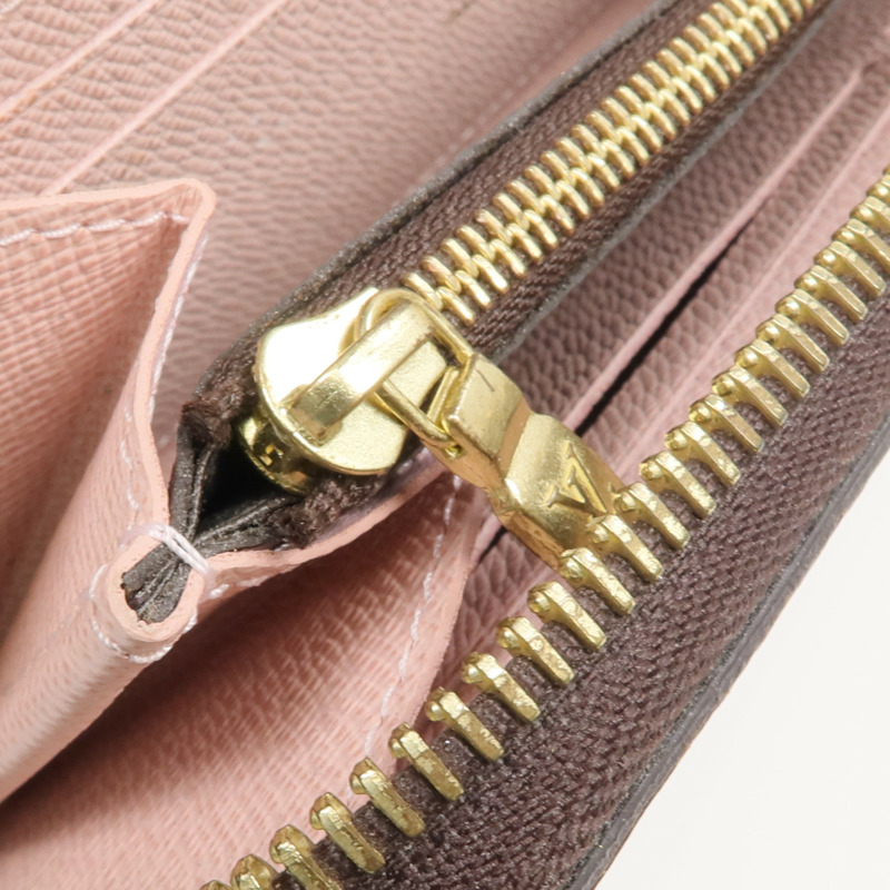 LOUIS VUITTON Monogram Clemence Wallet金扣長錢包-13