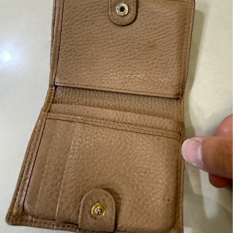 【Vintage Dior】經典黑蜂巢紋古董短夾 / 卡夾(稀有老花系列)-2