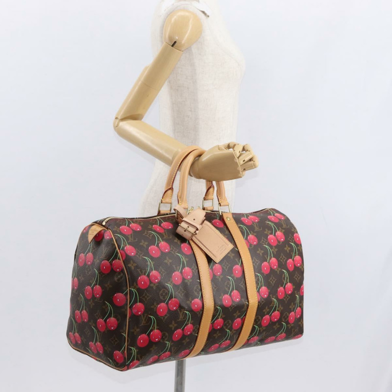 【日本直送】路易威登 Monogram Cherry Keepall 45 波士頓包 M95011 LV 正品 158899SV-24
