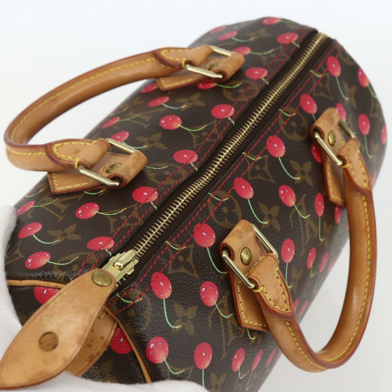 【日本直送】路易威登 Monogram Cherry Speedy 25 手提包 M95009 LV 正品 157689SAV-5