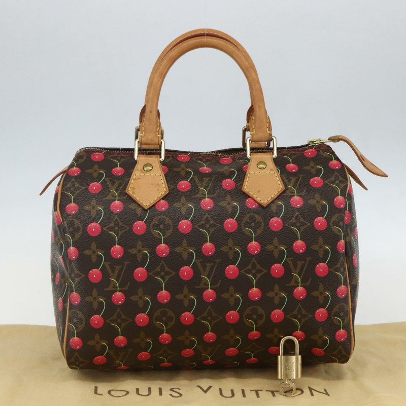 【日本直送】路易威登 Monogram Cherry Speedy 25 手提包 M95009 LV 正品 157689SAV-11