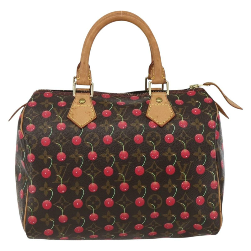 【日本直送】路易威登 Monogram Cherry Speedy 25 手提包 M95009 LV 正品 157689SAV-12