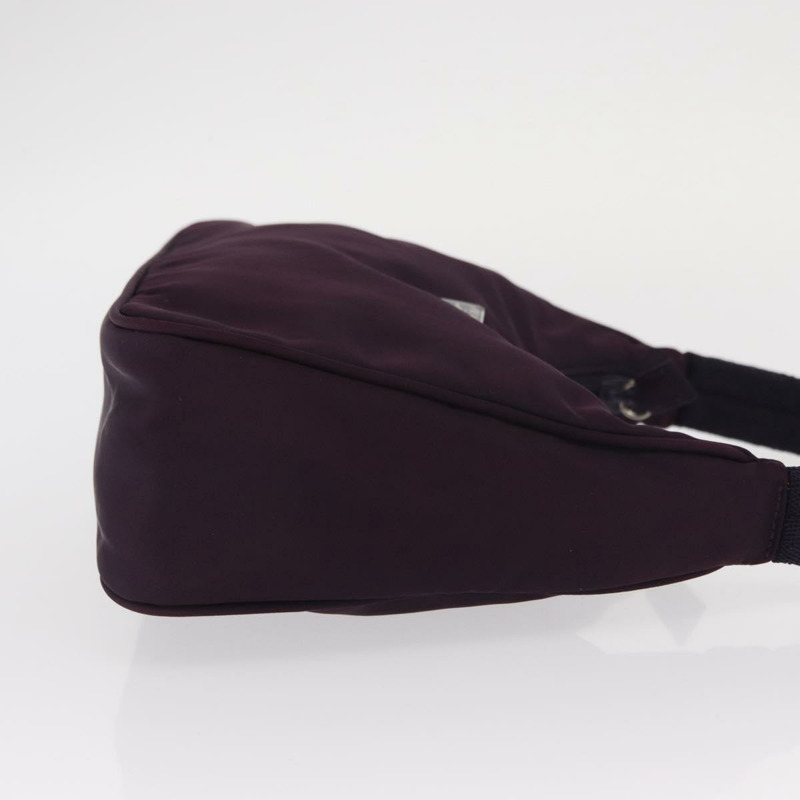 【日本直送】PRADA 尼龍紫色銀色配件包 正品 BA9459SAV-2
