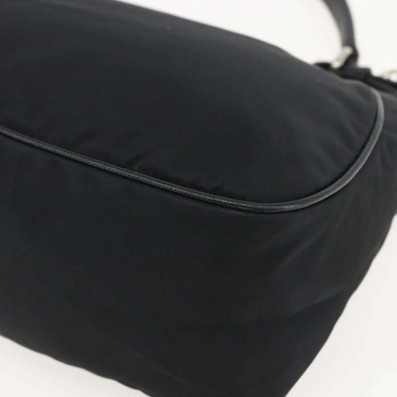【日本直送】PRADA 單肩包 尼龍 黑色 銀色 正品 am10168V-14
