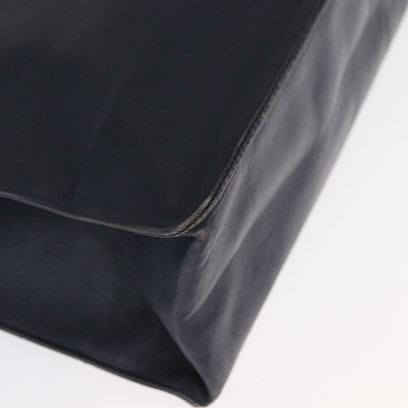 【日本直送】香奈兒鏈條手提包，皮革材質，海軍藍金色雙C標誌，正品編號157556V-10