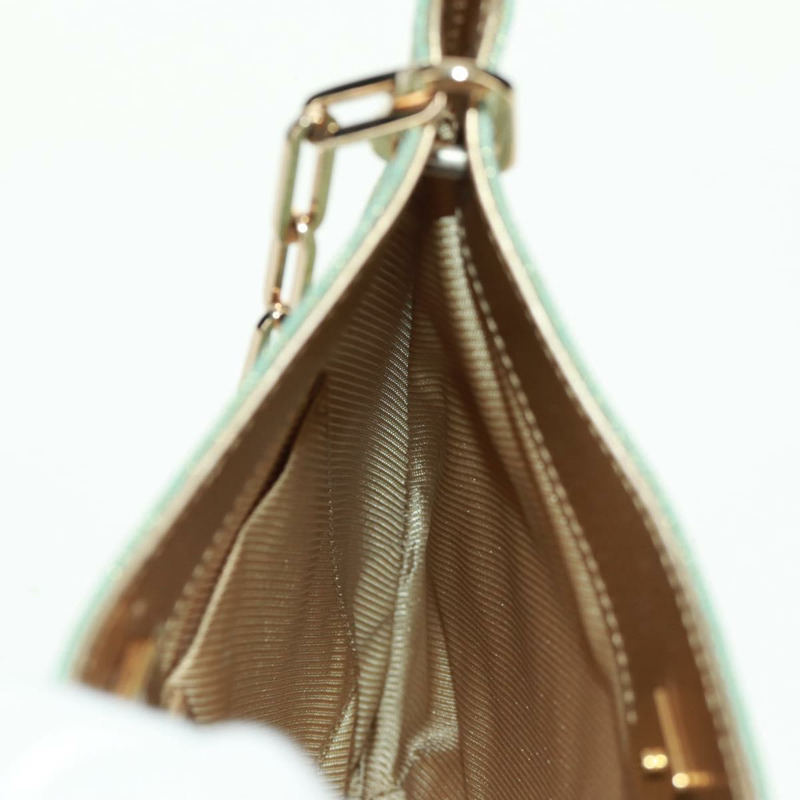 【日本直送】GUCCI GG帆布鏈條單肩包 淺藍色 金色 正品 163592V-16