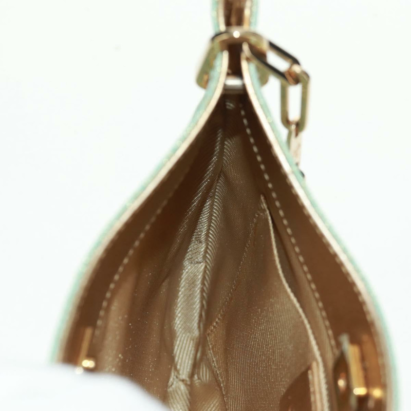 【日本直送】GUCCI GG帆布鏈條單肩包 淺藍色 金色 正品 163592V-17