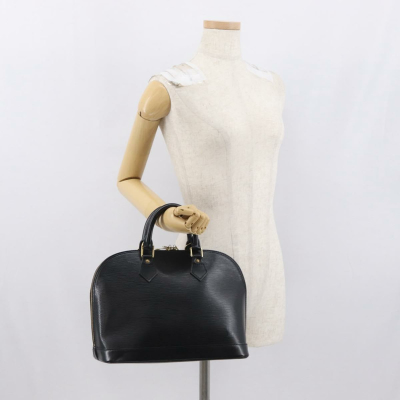 【日本直送】路易威登 Epi Alma 手提包 黑色 M52142 LV 正品 ka1525V-20