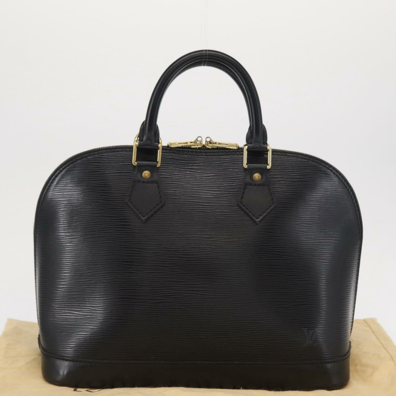 【日本直送】路易威登 Epi Alma 手提包 黑色 M52142 LV 正品 ka1525V-21