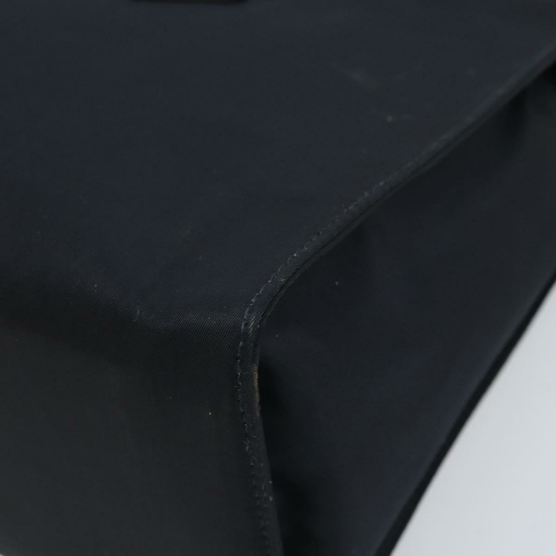 【日本直送】PRADA 金屬手柄手提包 尼龍 黑色 金色 正品 LNZ454V-14