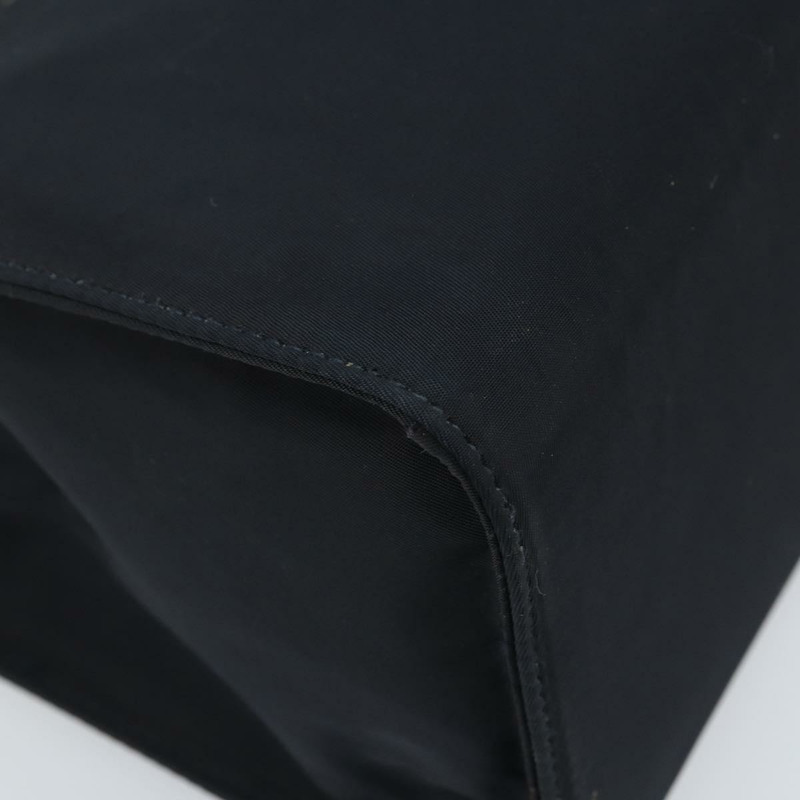 【日本直送】PRADA 金屬手柄手提包 尼龍 黑色 金色 正品 LNZ454V-15